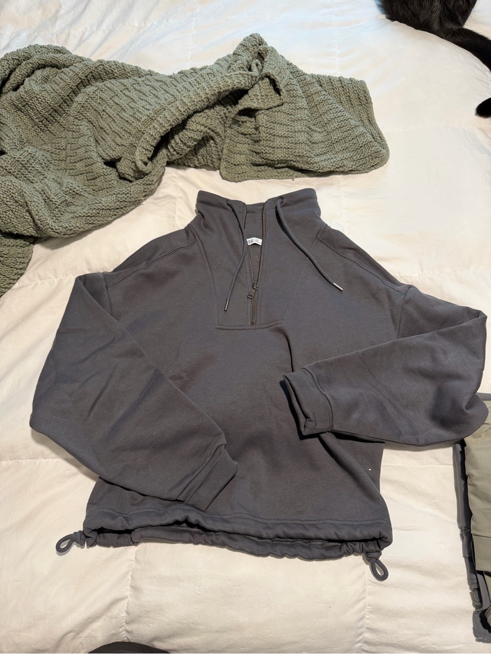 DSG Charcoal Zip-Up Sweatshirt